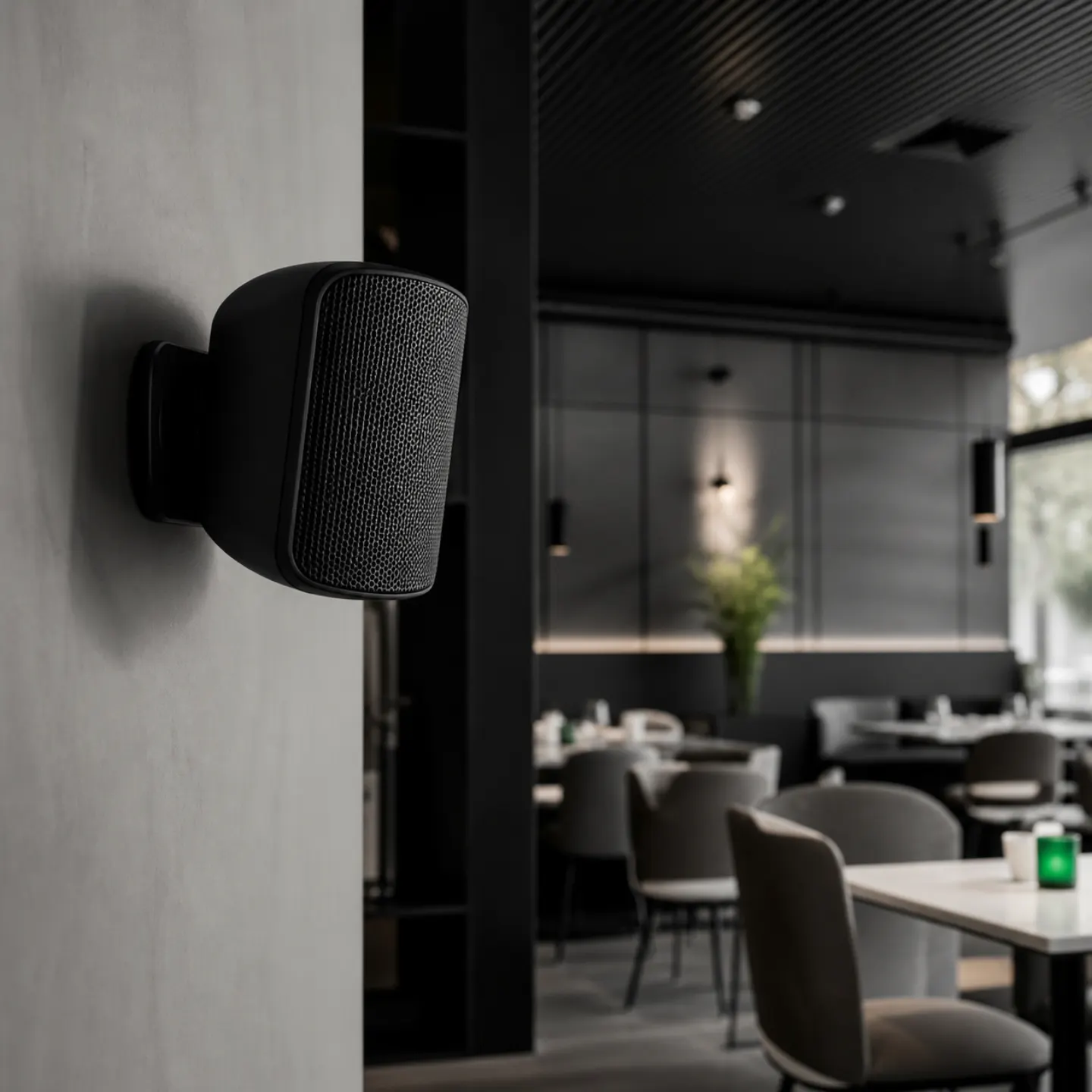 Altavoz profesional para control de niveles y limitadores acústicos